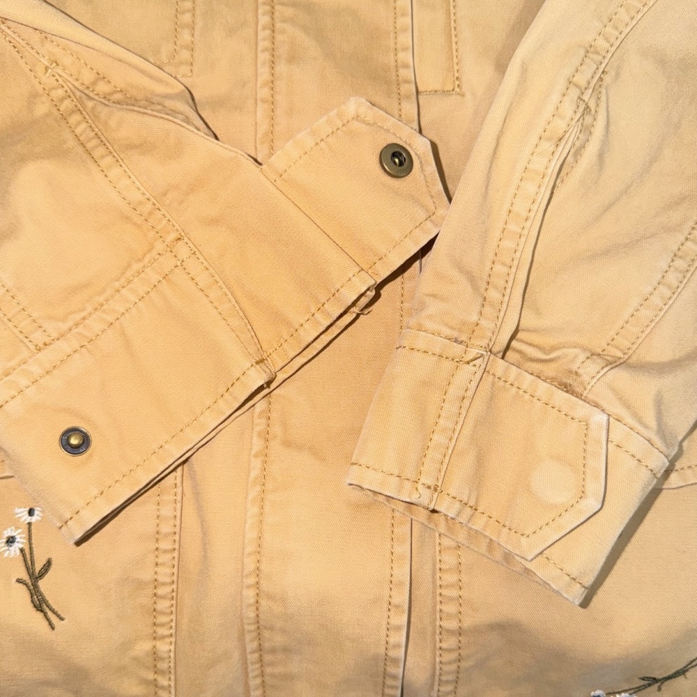 MADEWELL Daisy Embroidered Passage Jacket Full Zip & Snap Front - Picture 8 of 10